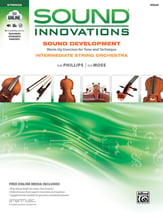 Sound Innovations: Sound Development for Intermediate String Orchestra Violin string method book cover